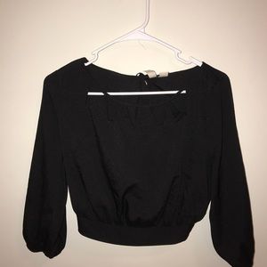 Forever 21 Long Sleeve Crop